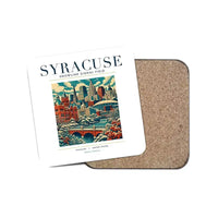 Thumbnail for SYRACUSE - Poster - Coaster - White