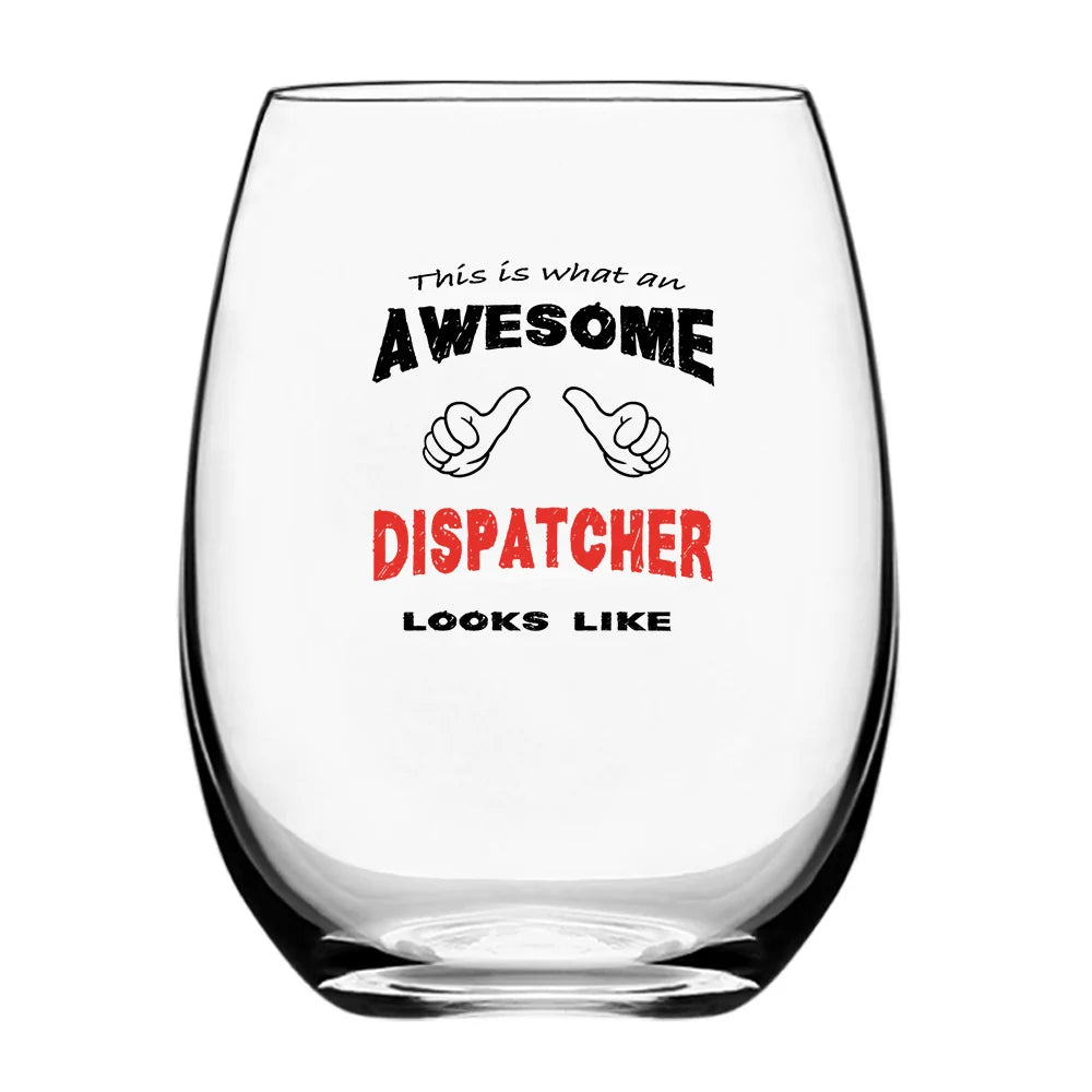 Customisable Dispatcher Drinking Glass - view 2