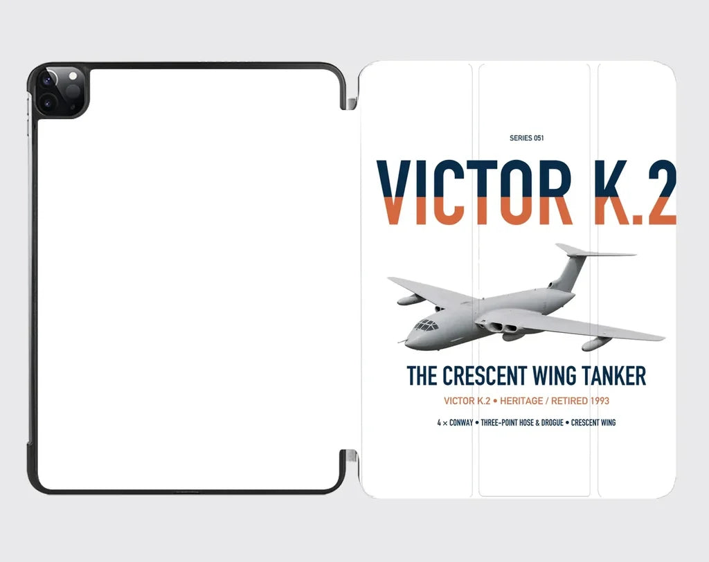 Handley Page Victor K.2 design on white ipad tablet case