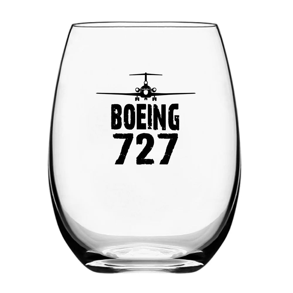 Customisable Boeing 727 Drinking Glass - view 2