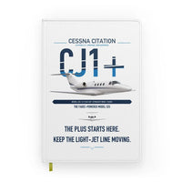 Thumbnail for Cessna Citation CJ1+ design on white notebook