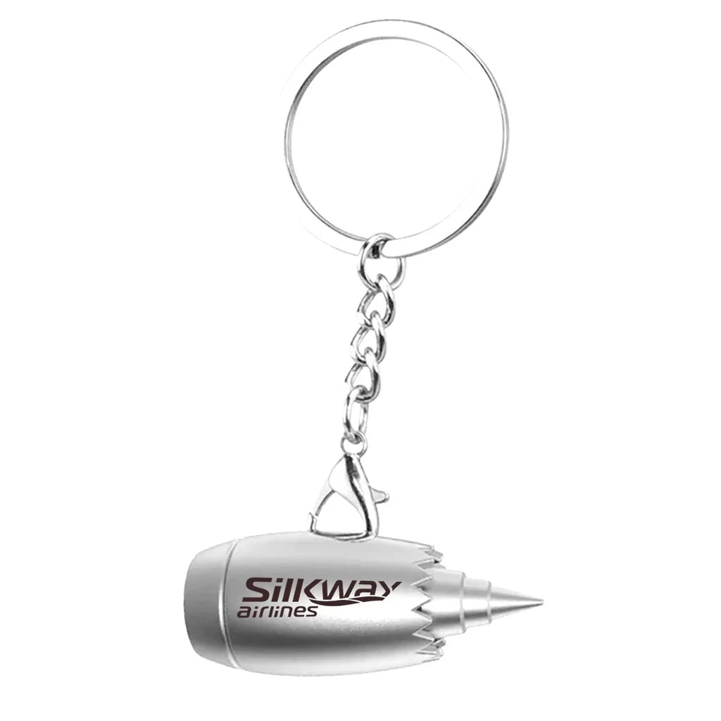 Customisable Silk Way West Airlines Jet Key Chain - view 2