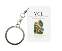 Thumbnail for Chu Lai International Airport (VCL) design on white key chain