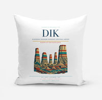 Thumbnail for Dickinson Theodore Roosevelt Regional Airport (DIK) design on white pillow
