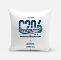 Thumbnail for Cessna 206 Stationair design on white pillow