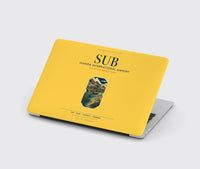 Thumbnail for Juanda International Airport Surabaya (SUB) design on yellow MacBook case