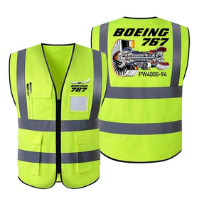 Boeing 767 Engine (PW4000-94) Reflective Vests