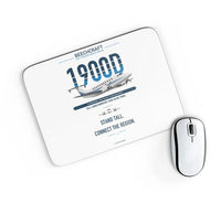 Thumbnail for Beechcraft 1900D design on white rectangle mouse pad