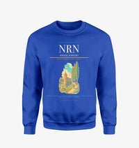 Thumbnail for Weeze Airport (NRN) design on blue sweatshirt