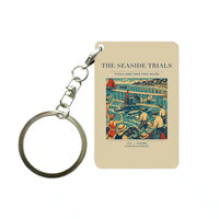 Thumbnail for VINTAGE G4328 - The Seaside Trials - Designed Key Chain design on beige