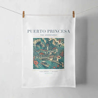 Thumbnail for PUERTO PRINCESA - Poster - Towel - White