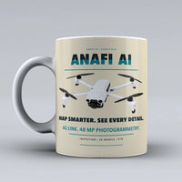 Thumbnail for ANAFI Ai Mug design on beige parrot
