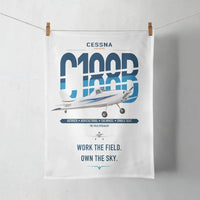 Thumbnail for Cessna A188B AgTruck design on white towel