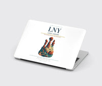 Thumbnail for Lanai Airport (LNY) design on white MacBook case