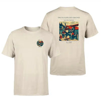 Thumbnail for VINTAGE G4286 - The Floatplane Grocery - Double-Side T-Shirt design on beige double side t shirt