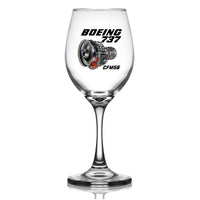 Thumbnail for Customisable Boeing 737 Wine Glass - view 2