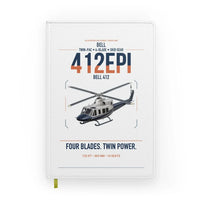 Thumbnail for Bell 412EPI design on white notebook