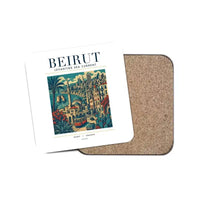 Thumbnail for BEIRUT - Poster - Coaster - White