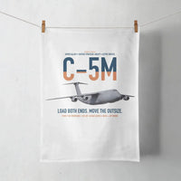 Thumbnail for C-5M Super Galaxy design on white towel