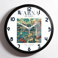 Thumbnail for VARNA - Poster - Wall Clock Framed - White