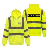 Thumbnail for Cabin Crew Text Hoodie - view 2