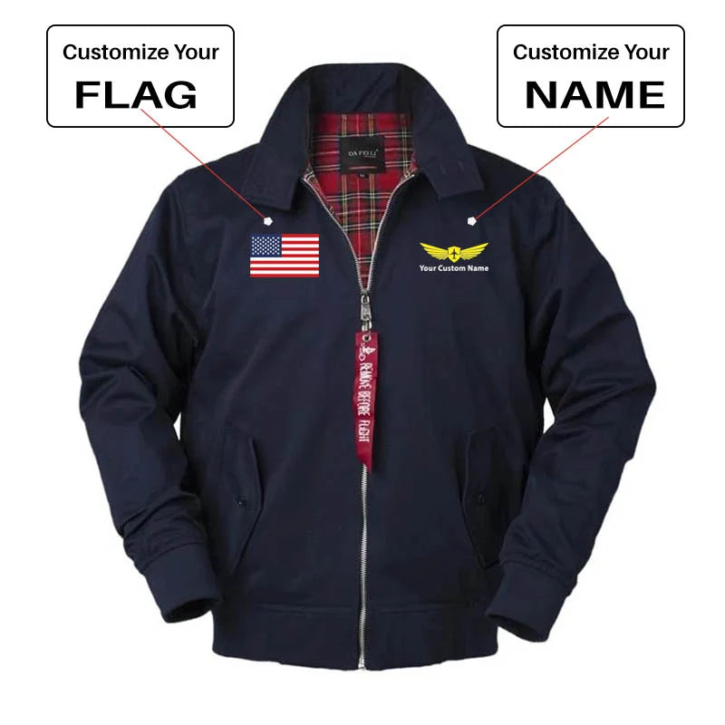 Customisable Flag & Name Jacket - view 2
