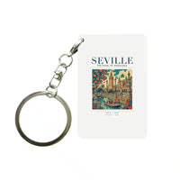 Thumbnail for SEVILLE - Poster - Key Chain - White