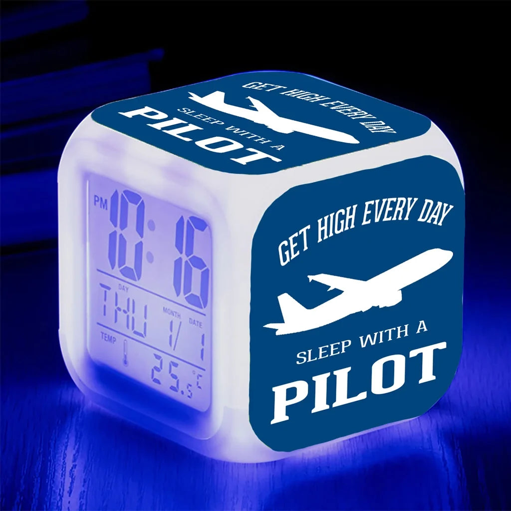 Get High Every Day Sleep Digital Alarm Clock - view 2