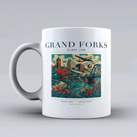 Thumbnail for GRAND FORKS - Poster - Mug - White