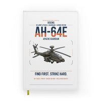 Thumbnail for Boeing AH-64E Apache Guardian design on white notebook