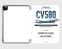 Thumbnail for Convair 580 design on white ipad tablet case