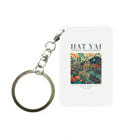 Thumbnail for HAT YAI - Poster - Key Chain - White