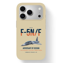 Thumbnail for F-5N F Adversary design on beige magsafe iphone case, for iPhone 17 Pro