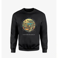 Thumbnail for SAN FRANCISCO - Badge - Sweatshirt - Black