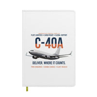 Thumbnail for C-40A Clipper Fleet Logistics Ready design on white notebook