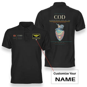 Yellowstone Regional Airport (COD) Premium Polo T-Shirts