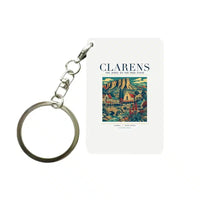 Thumbnail for CLARENS - Poster - Key Chain - White