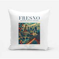 Thumbnail for FRESNO - Poster - Pillow - White