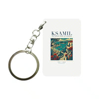 Thumbnail for KSAMIL - Poster - Key Chain - White
