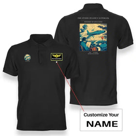 The Storm Chaser's Notebook Premium Polo T-Shirts