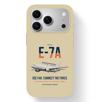 Thumbnail for E-7A Wedgetail design on beige magsafe iphone case, for iPhone 17 Pro