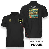 Thumbnail for NADI - Poster - Double-Side Polo - Black + Name