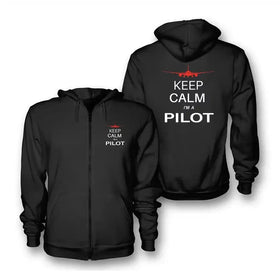 Pilot (777 Silhouette) Zipped Hoodies