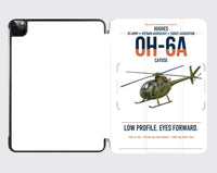 Thumbnail for Hughes OH-6A Cayuse design on white ipad tablet case