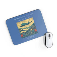 Thumbnail for VINTAGE G4342 - The Tea Terrace Overflight - Designed Mouse Pads design on blue rectangle