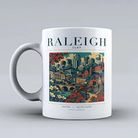 Thumbnail for RALEIGH - Poster - Mug - White