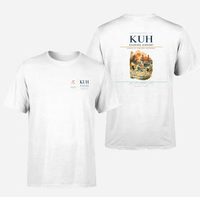 Double-Side Printing — Kushiro Airport (KUH) Double-Side T-Shirt