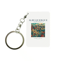 Thumbnail for ALBUQUERQUE - Poster - Key Chain - White