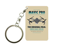 Thumbnail for DJI Mavic Pro Key Chain design on beige key chain