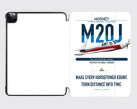 Thumbnail for Mooney M20J 201 design on white ipad tablet case